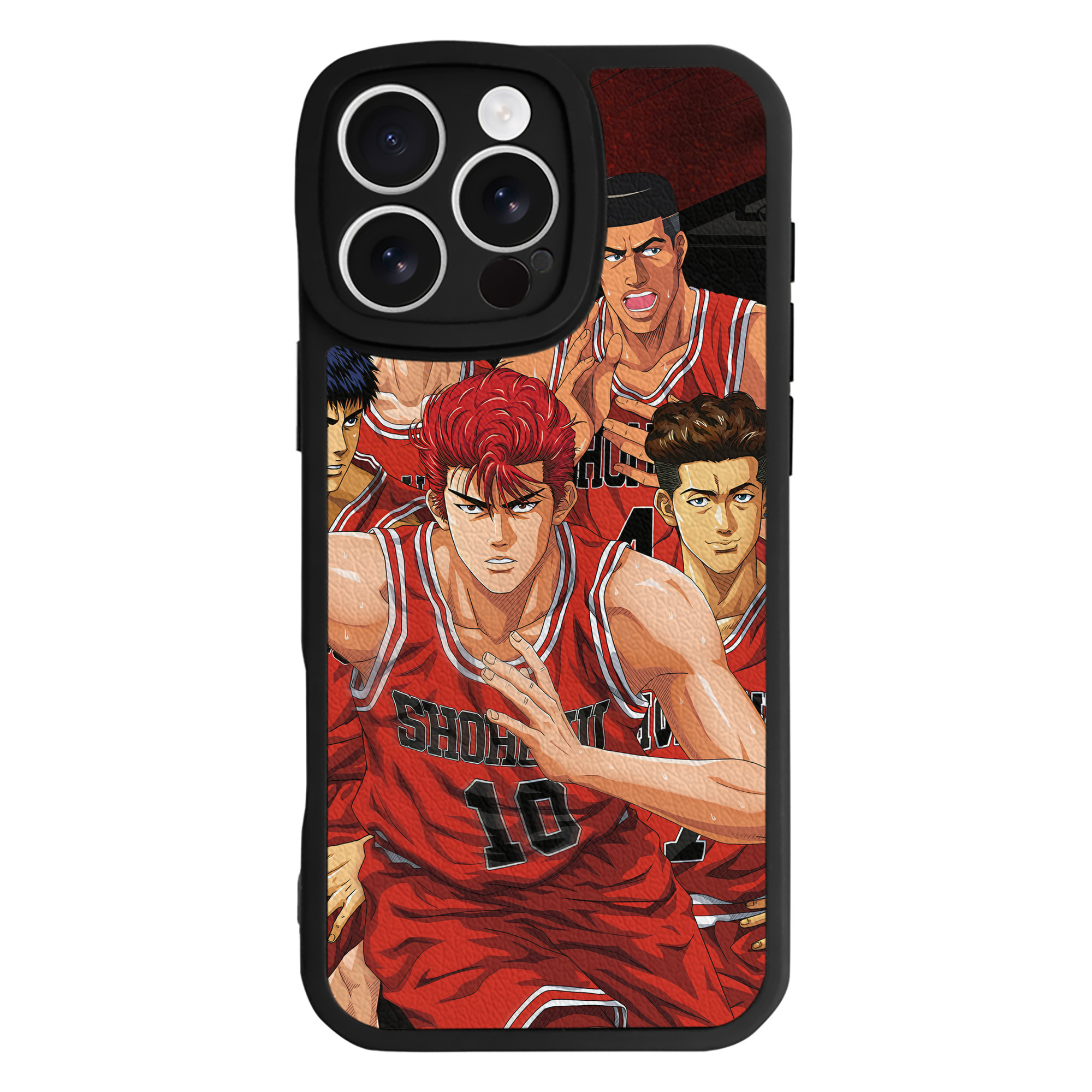 （画像用） SLAM DUNK／スラムダンク 【iPhone 16シリーズ対応】シリコンスマホケース（レザー調） 材質：シリコン